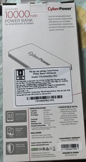 Pin sạc dự phòng Cyber 10000mah