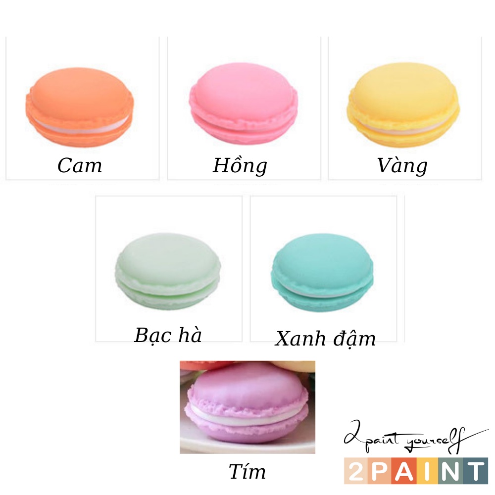 Hộp đựng trang sức mini mô hình bánh Macaron trang trí đẹp