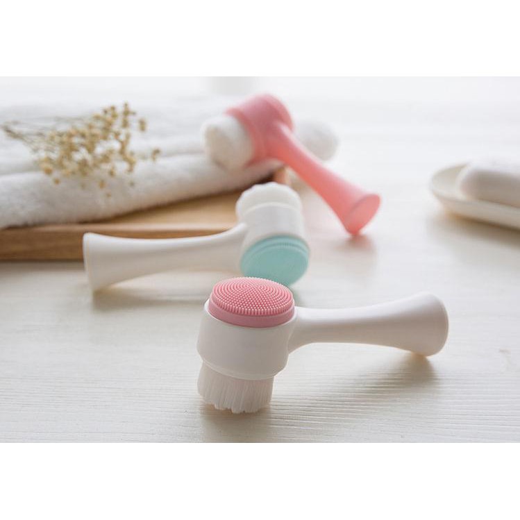 Cọ rửa mặt 2 màu cầm tay siêu sạch - shop8868 ( NGẪU NHIÊN MÀU ) | BigBuy360 - bigbuy360.vn