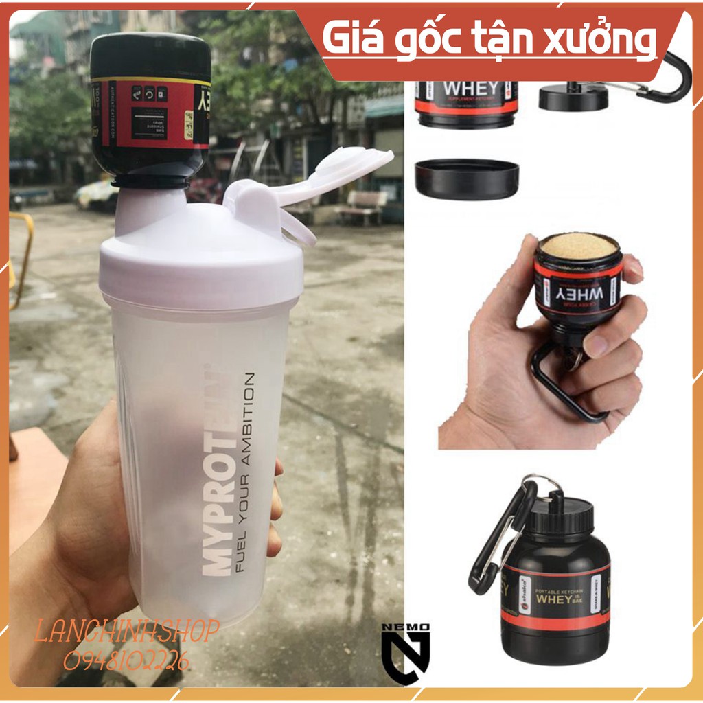 Bình đựng Whey, Mass mini, iShaker - 30g