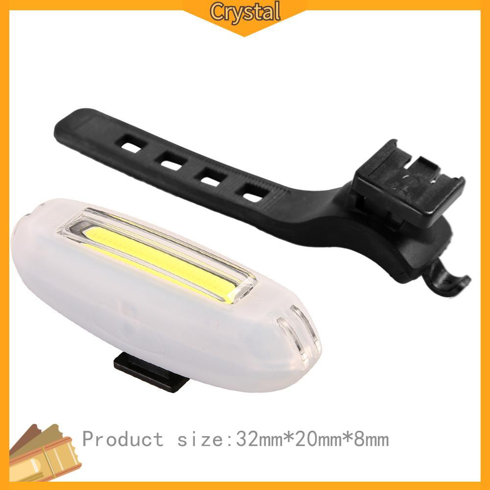 【☀】USB Rechargeable 4 Modes IPX5 Waterproof Bike Tail Light Rear Warning Lamp-218813