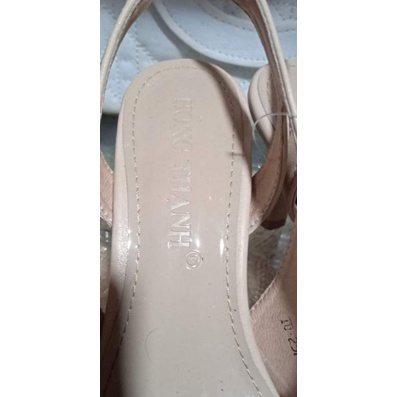 Giày hồng hạnh gót cao  5 phân số 35