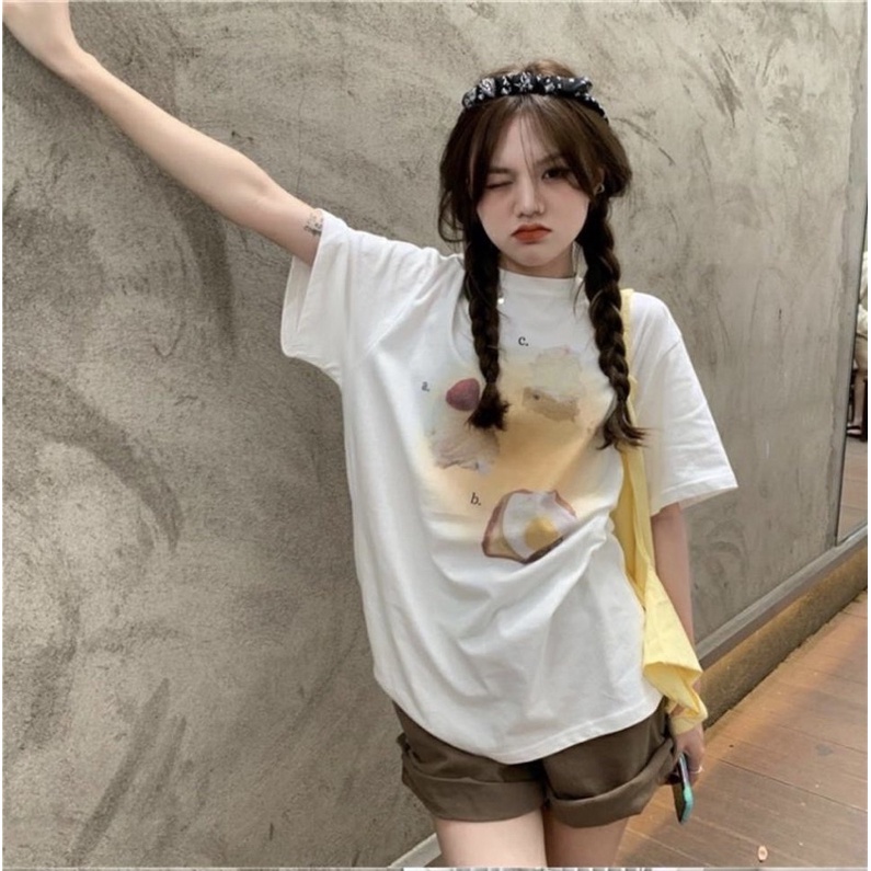 Quần sooc thô lưng chun nâu tây siêu hot