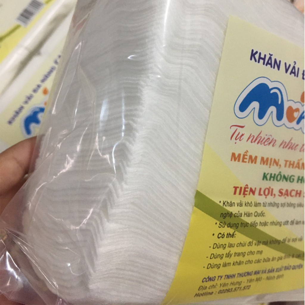 [GIÁ SỈ] Khăn vải khô đa năng siêu mềm mịn Baby Hiền Trang 300 tờ