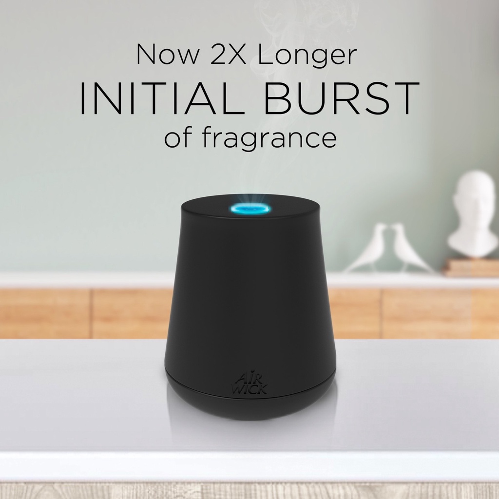 Máy xông tinh dầu dùng Pin Air Wick Essential Mist nhiều hương tinh dầu [Hàng Mỹ]