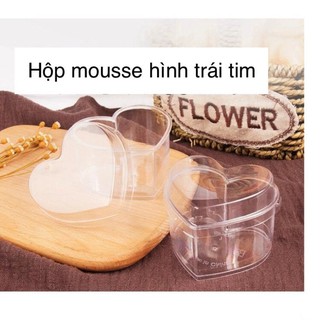 Hộp Mousse tim đựng bánh mousse siêu đẹp