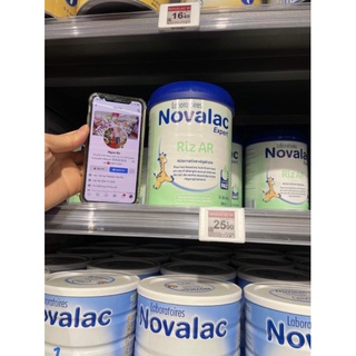 Combo 2 Hộp Sữa Novalac Riz Ar Pháp 800g cho bé dị ứng sữa bò