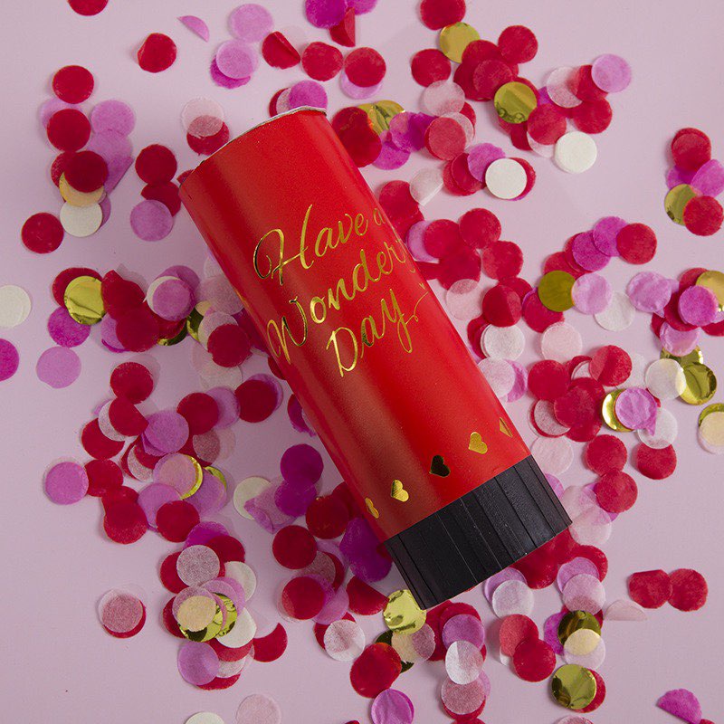 Ống Phụt Giấy Màu Confetti Trang Trí Sinh Nhật, Party,Sự Kiện Siêu Xinh và Lộng Lẫy