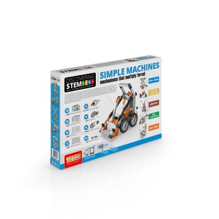 ĐỒ CHƠI LẮP RÁP STEM 40 MÁY CƠ ĐƠN GIẢN ENGINO