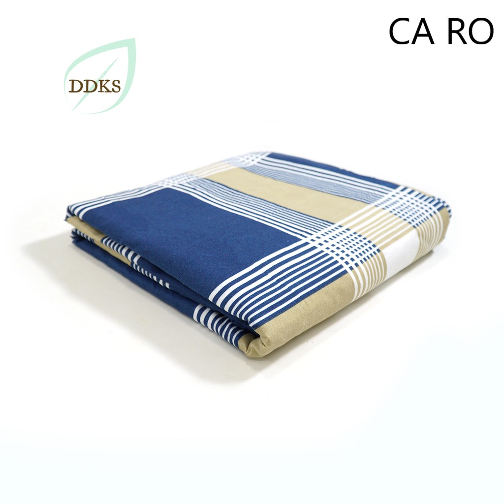 Vỏ bọc topper nệm trải sàn 2 mặt có khóa kéo Riotex chất liệu vải cotton lụa đủ kích thước.