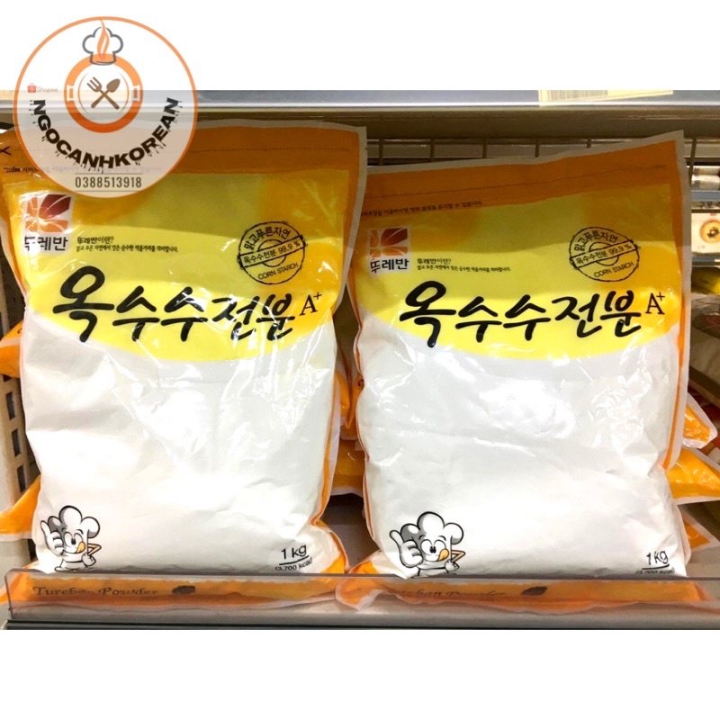 Bột Ngô Hàn Quốc (Tinh Bột Ngô, Bột Bắp) 1kg