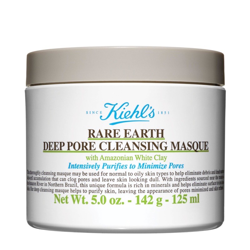 [28ML;125ML] Mặt Nạ Đất Sét Kiehl’s Rare Earth Deep Pore Cleansing Masque