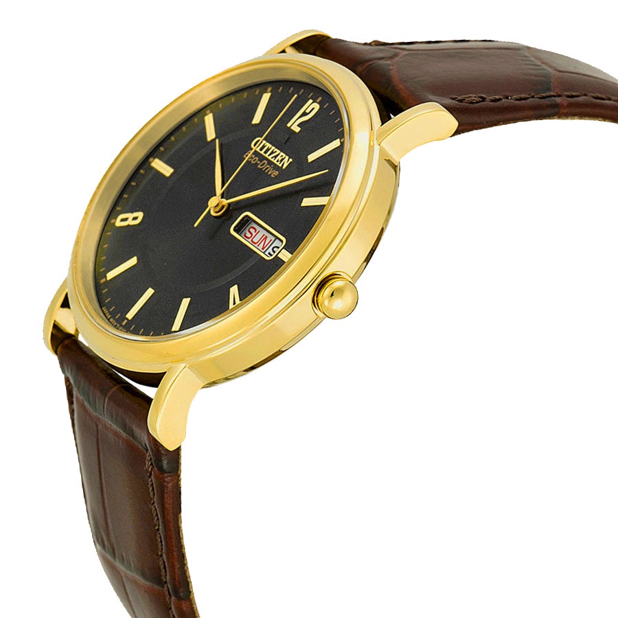 Đồng Hồ Nam Citizen Dây Da BM8242-08E - Mặt Đen