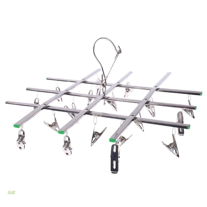 20 Kẹp Phơi Quần Áo Bằng Thép Không Gỉ Chất Lượng Cao