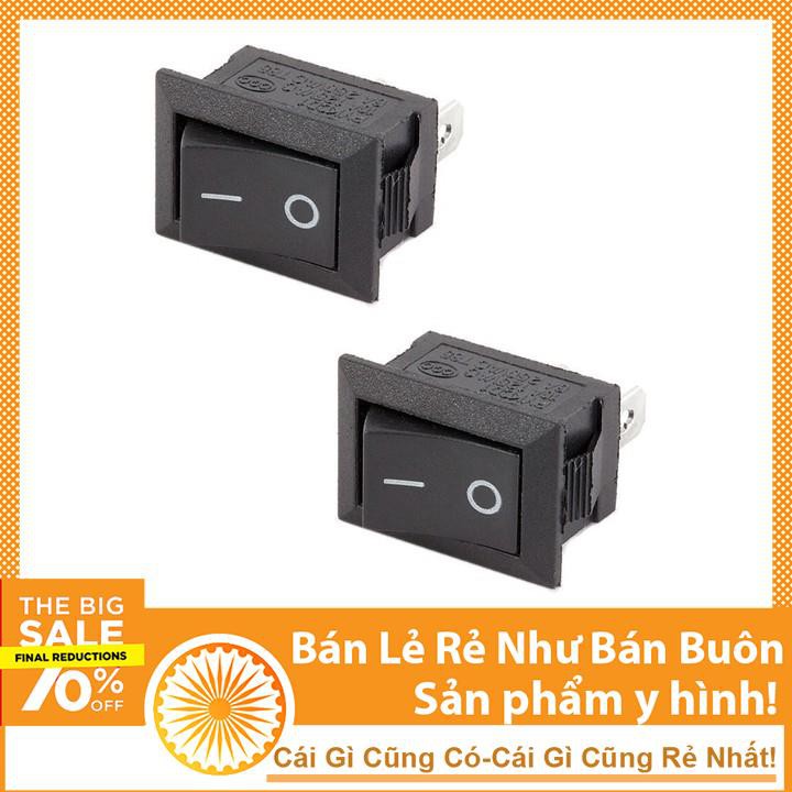 Công Tắc Bập Bênh 2 Chân 3A-250V