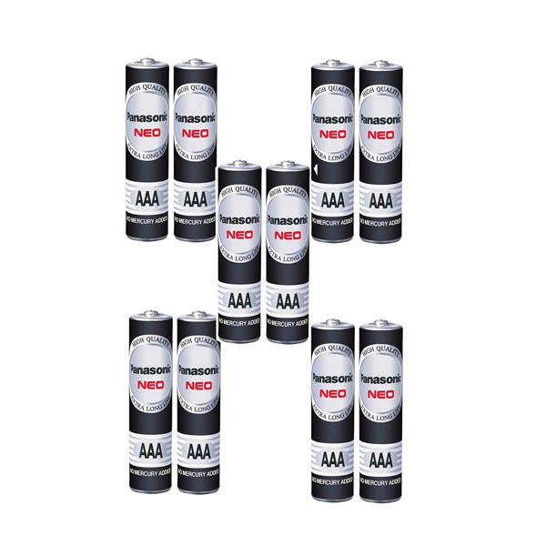 Pin AAA Panasonic Combo 5 vỉ