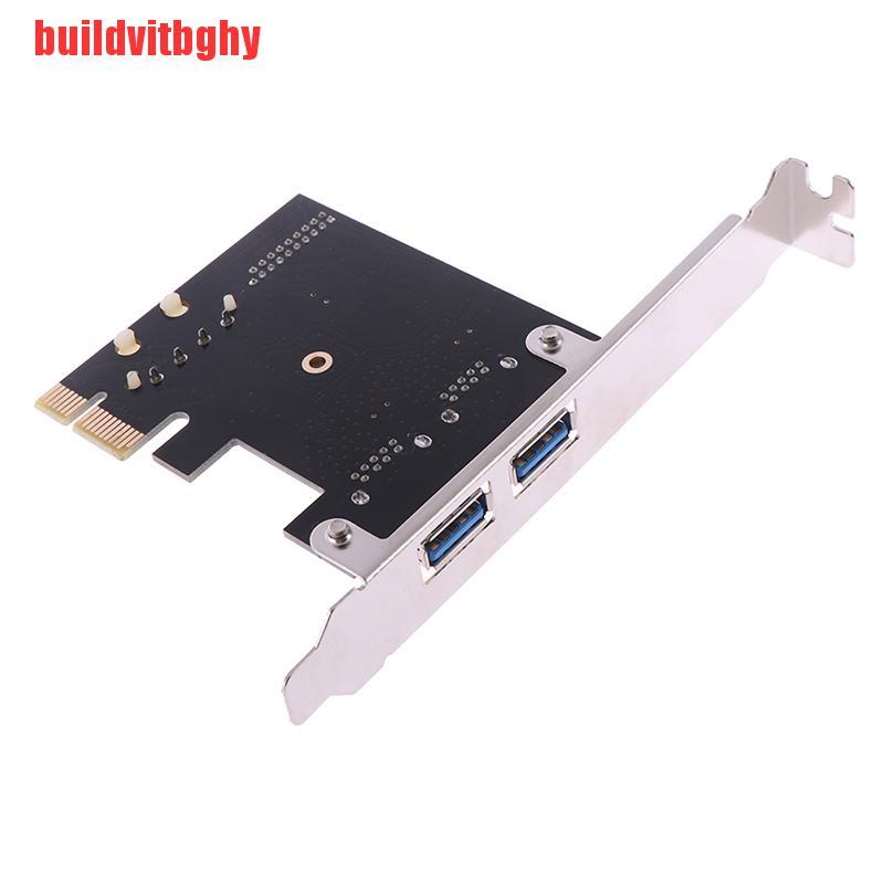 Bảng Mạch Pci Express Usb 3.0 2 Cổng Có Thẻ Điều Khiển 4 Pin & 20 Pin Ihl