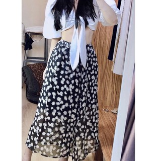 Chân váy voan 2 lớp lưng thun cực xinh
