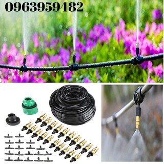 Bộ phun sương tưới cây 20 béc bằng đồng tưới lan, cây cảnh
