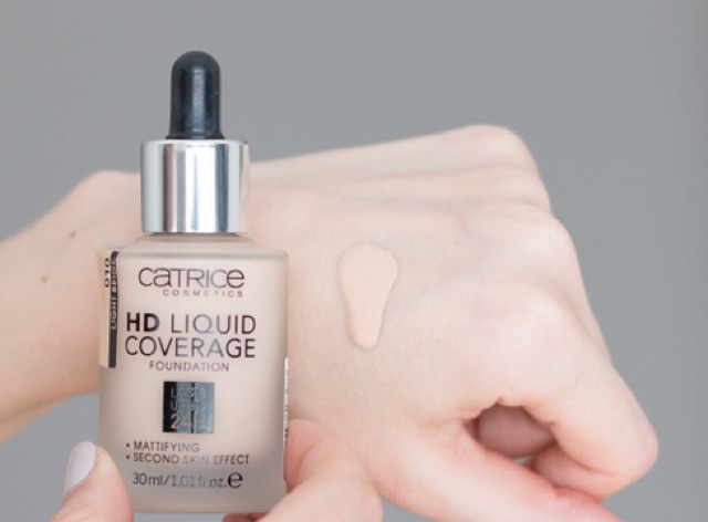 KEM NỀN CATRICE HD 24H LIQUID COVERAGE FOUNDATION LASTS UP TO 24H