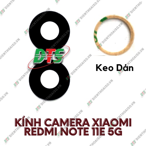 Kính camera xiaomi Redmi Note 11E 5g kèm keo dán