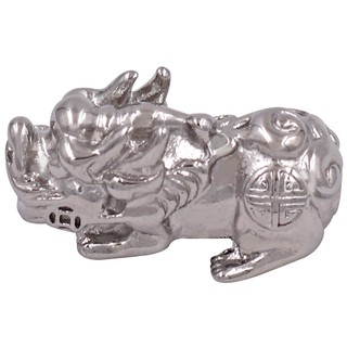 Charm tỳ hưu inox trắng, vàng, đen, 3 size