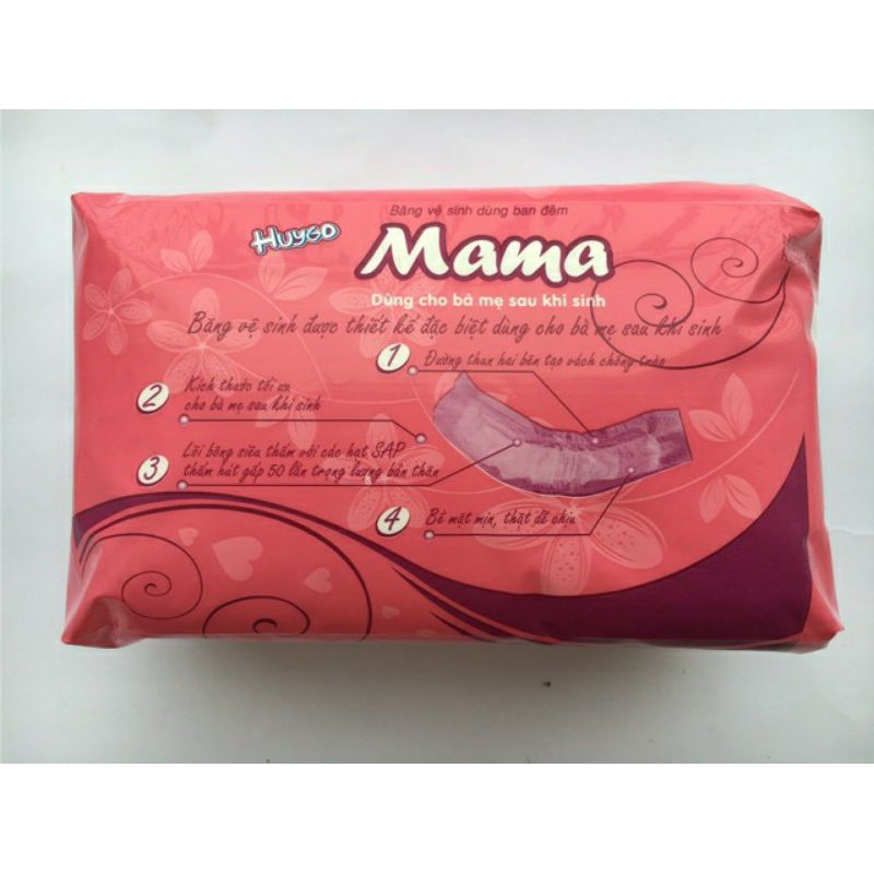 1 gói 12 miếng băng vệ sinh sau sinh mama