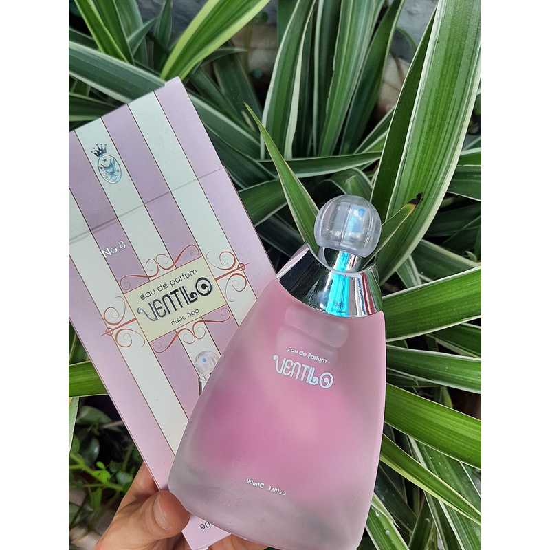 Nước hoa Ventilo Lady Parfum hương hoa ngọt nhẹ dịu 90ml lưu hương tốt