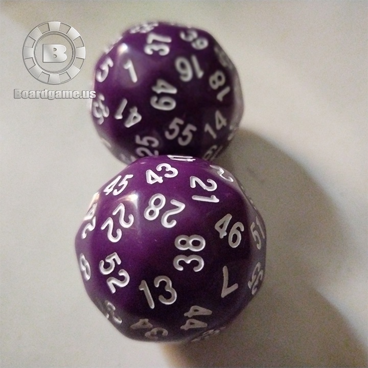 Viên xúc xắc 60 mặt chơi nhiều game size 35mm