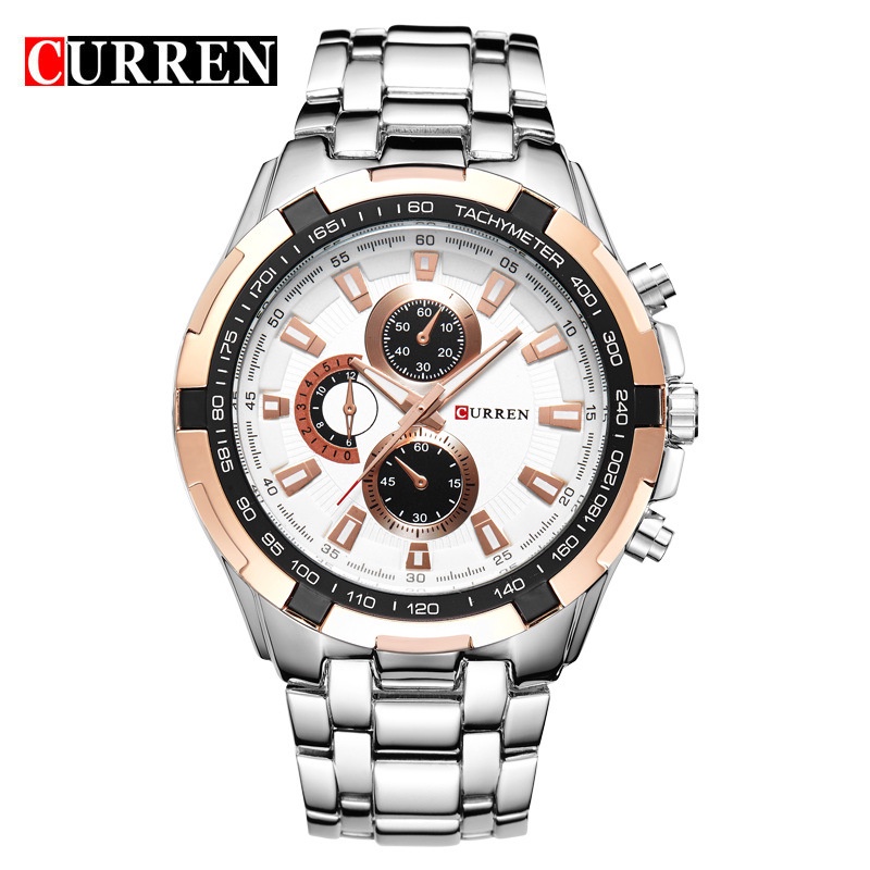 Đồng hồ quartz Curren 8023X sang trọng
