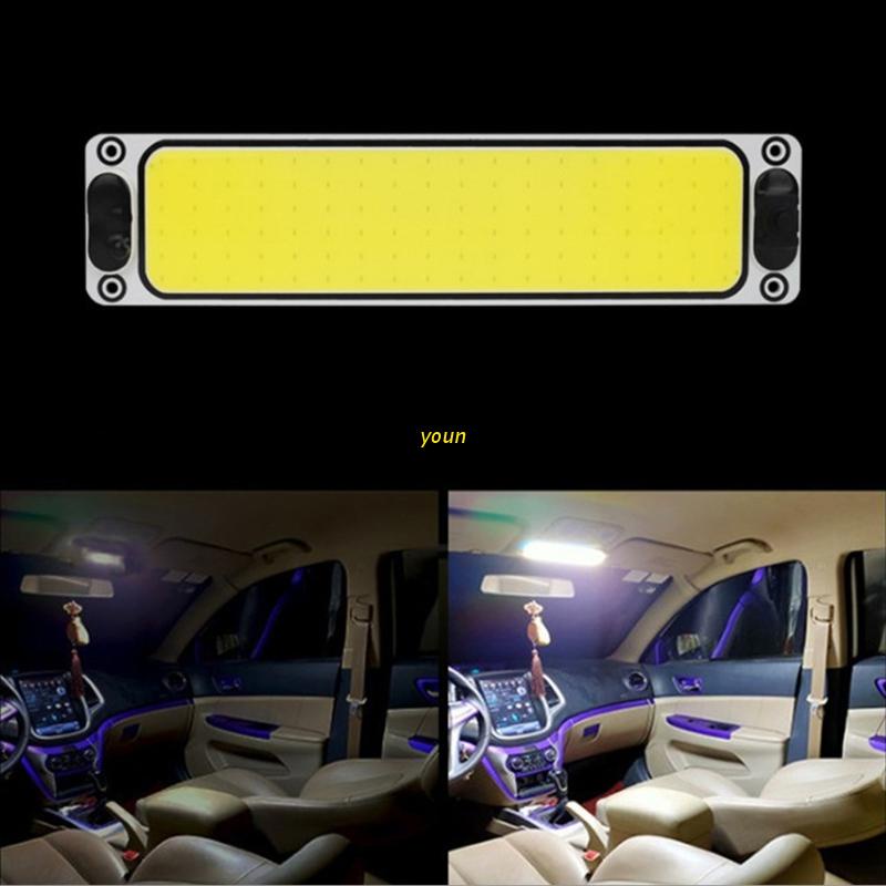 Bảng đèn lLed Cob 12v 36v 16w siêu sáng gắn trần xe hơi/ xe tải