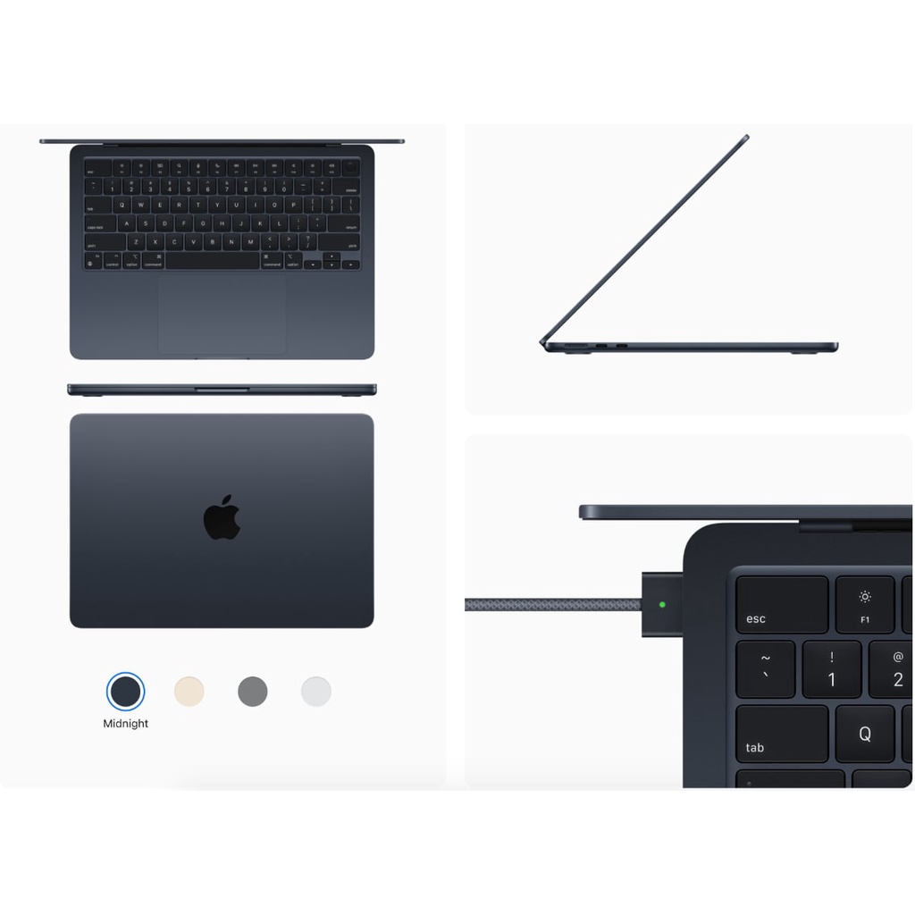 MacBook Air M2 13&quot; 2022 8CPU 8GPU 256GB| RAM 8GB - New seal Hàng Chính Hãng