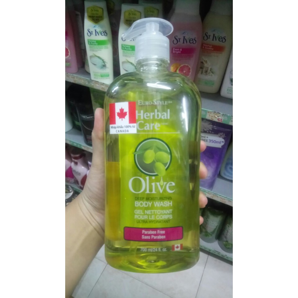 sữa tắm Herbal Care Olive 700ml