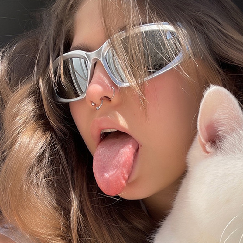 Kính Mát Steam Punk Y2K Phong Cách Hip Hop Cho Nam Và Nữ