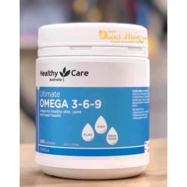 Viên uống omega 3 6 9 healthy care