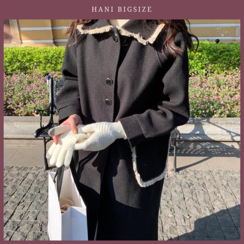 Áo khoác nữ Áo măng tô bigsize phong cách Hàn Quốc - [Bigsize] L-4XL DINO | BigBuy360 - bigbuy360.vn
