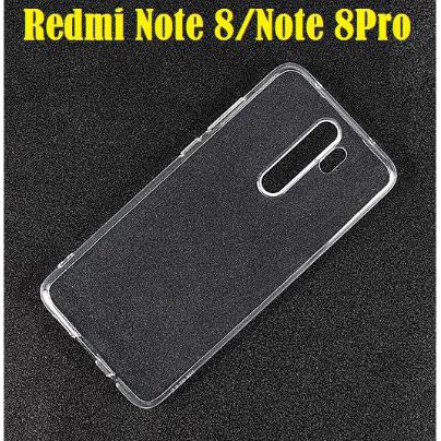 Ốp silicon Redmi Note 8 / Note 8 pro trong suốt loại 1