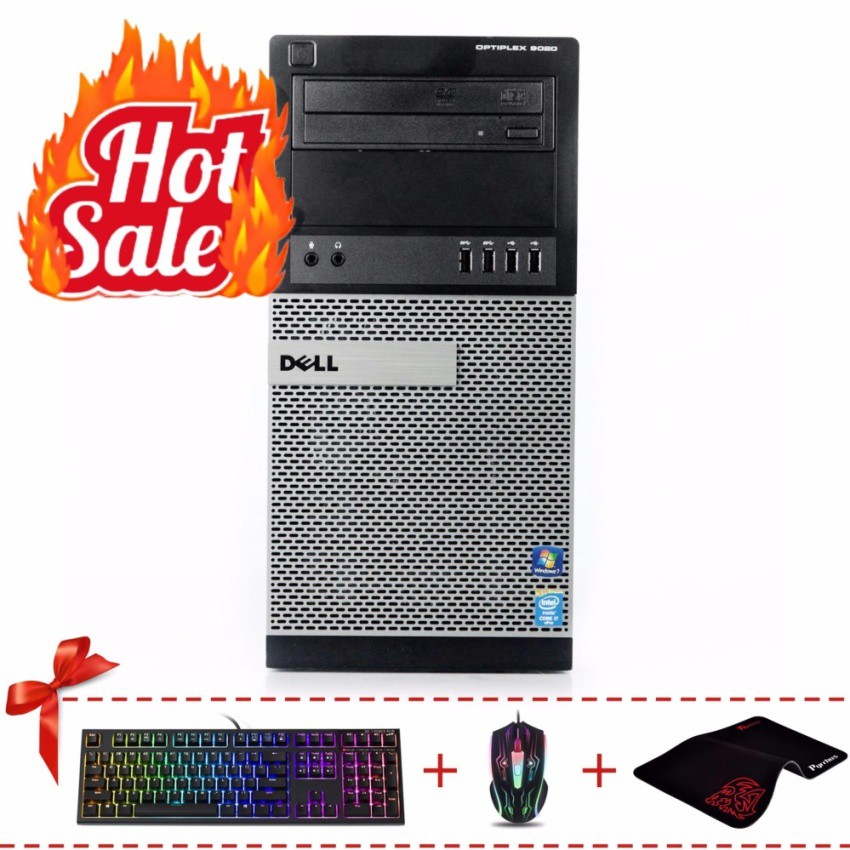 Máy tính văn phòng Dell Optiplex 9020 MT (Core i5 4570, Ram 16GB, SSD 240GB, HDD 3TB) + Quà Tặng - Hàng Nhập Khẩu | BigBuy360 - bigbuy360.vn