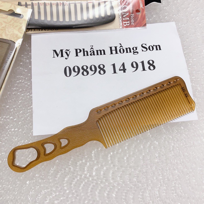 Lược cắt tóc nam bản to Flattop Comb YO : 282