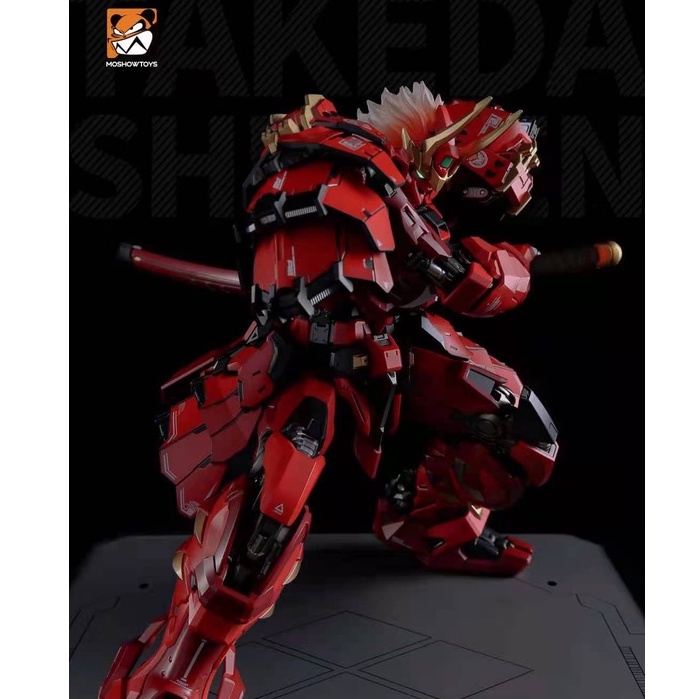 [Có Sẵn - HỎA TỐC]  Mô Hình Ráp và Sơn sẵn Metal Build Takeda Shingen Moshow gundam, khung xương kim loại