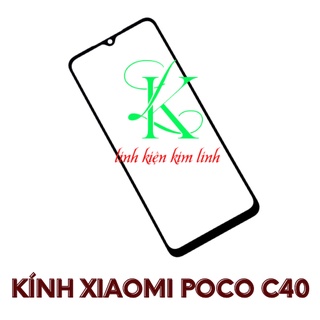 Kính xiaomi poco c40 ( Kính ép cho xiaomi poco c40)