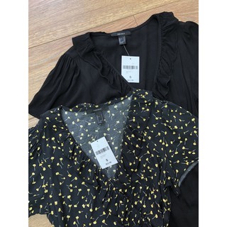 ĐẦM WRAP BÈO CỘT NƠ HÔNG F21 (CÓ BIG SIZE)