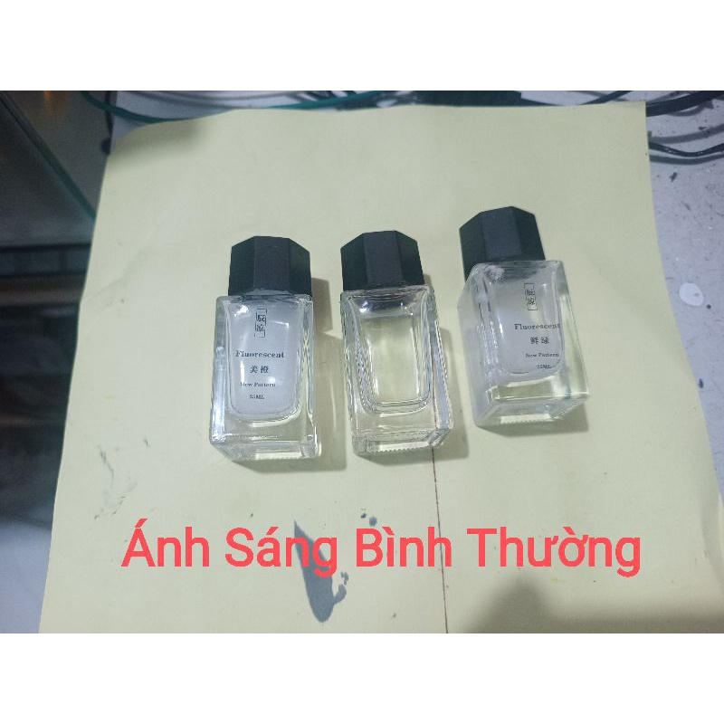 Mực Vô Hình Phát Sáng Khi Chiếu Đèn UV Đỏ,Xanh,