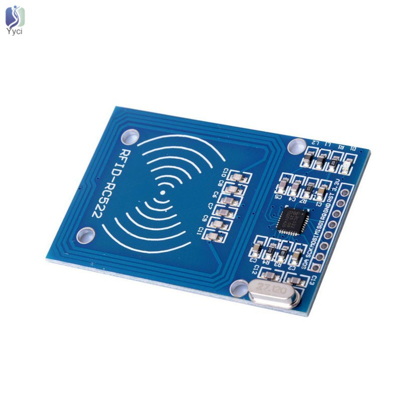 Module thẻ IC không dây RFID RC-522 RF + thẻ trống S50 + vòng khóa cảm biến 13.56MHz cho Arduino