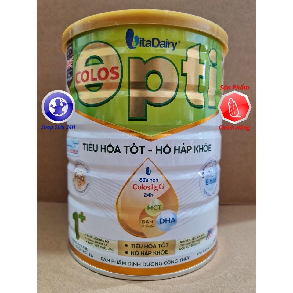 [QUÉT QR TÍCH XU] Sữa Bột Colos Opti 0+, 1+ Lon 800g