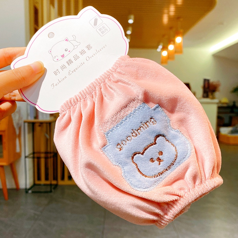 Ống tay áo giữ ấm chống bẩn dành cho bé trai và bé gái từ 1-8 tuổi
