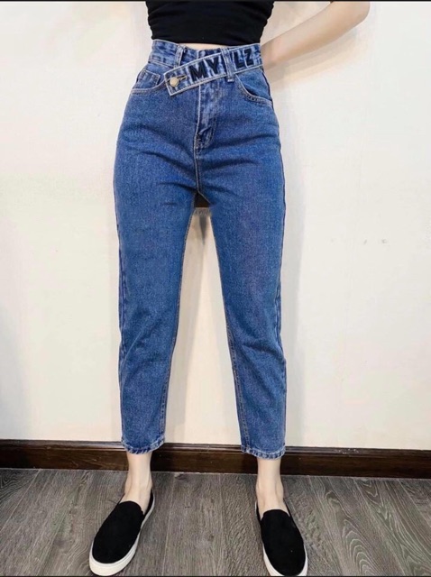 QUẦN BAGGY JEAN NỮ LƯNG CAO | BigBuy360 - bigbuy360.vn