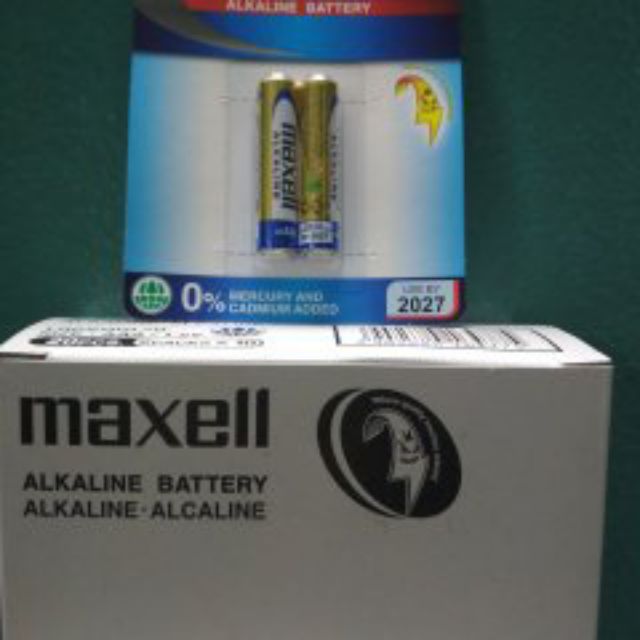 Hộp Pin maxell AAA Alkaline(10vỉ / 2 viên)