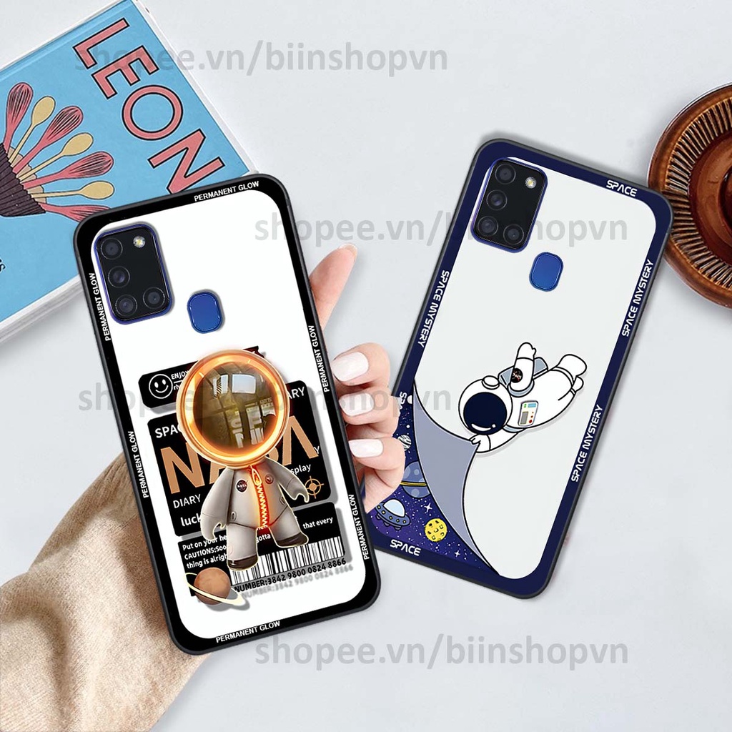 Ốp Samsung A21s phi hành gia vũ trụ space.x siêu đẹp, thời trang