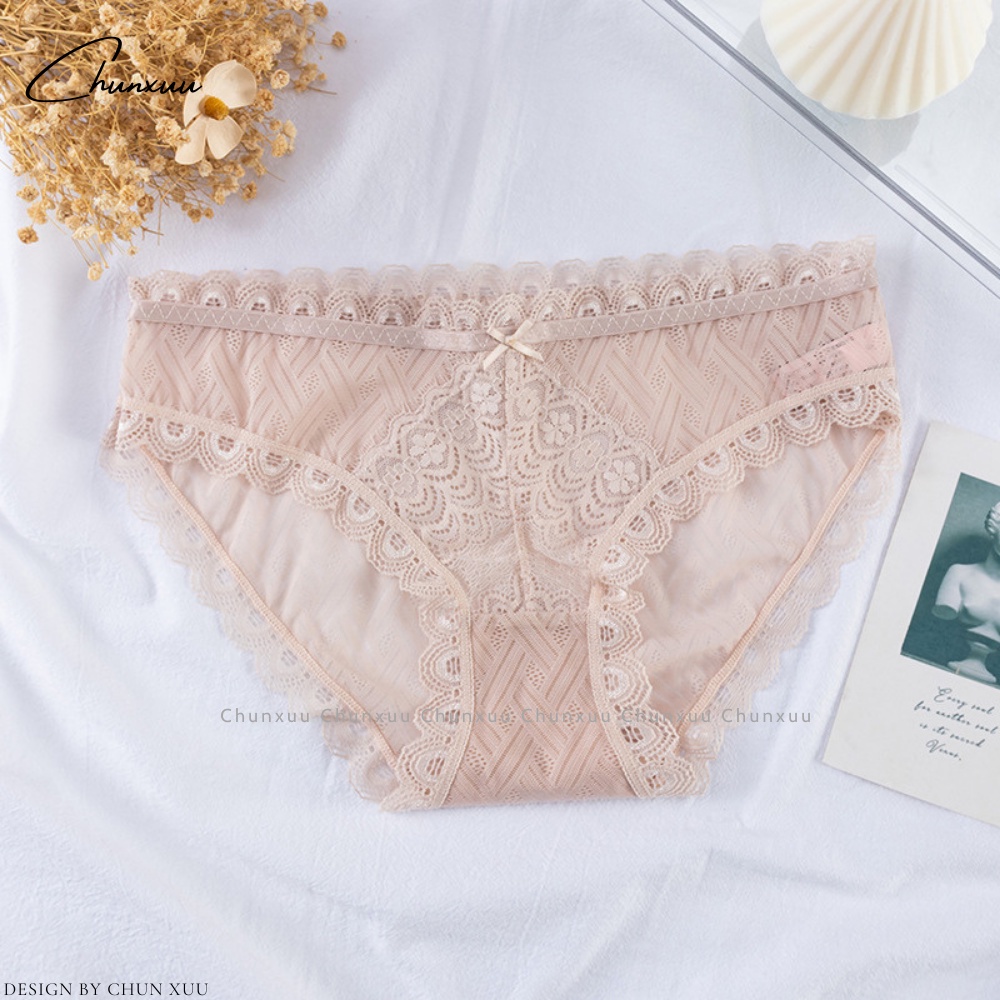 Quần lót ren cao cấp vải xuyên thấu tôn dáng gợi cảm sexy - ChunXuu QC125